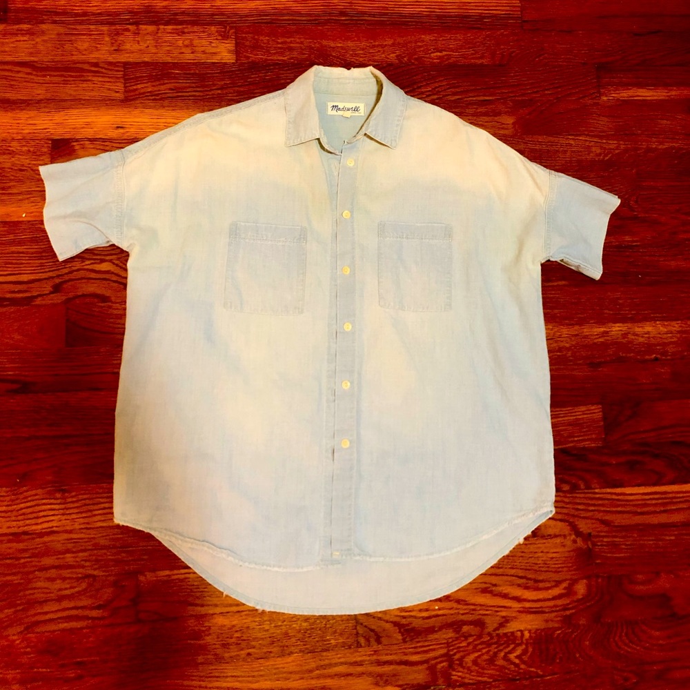 MADEWELL Chambray Top